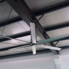 Fans de techo tamaño pequeño de Warehouse los 2.5m diámetro 0.75KW de 8 pies para el taller