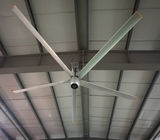 Fan de techo largo de aluminio de la cuchilla, 10 fan de techo sin cepillo del pie 3000m m DC