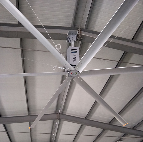 Fan de techo grande de la refrigeración por aire de la fan de techo del sitio de HVLS/el 11FT Warehouse