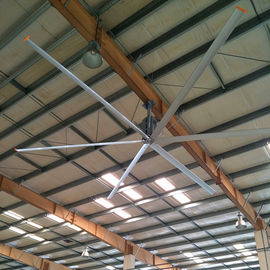 Fan de techo de enfriamiento industrial del inversor de HVLS, 22 fan de techo enorme del asno grande del pie 6.6m