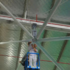 Fans de techo profesionales de HVLS los 20ft diámetro de 6,1 M de largo con 6 cuchillas