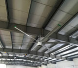 Fan de techo largo de aluminio de la cuchilla, 10 fan de techo sin cepillo del pie 3000m m DC