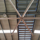 de poca velocidad en grandes cantidades de la fan de techo del gigante industrial de los 24ft con las cuchillas de la aleación de aluminio