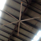 Fan de techo grande del tamaño, fans de techo grandes de la tienda con el material de la aleación de aluminio