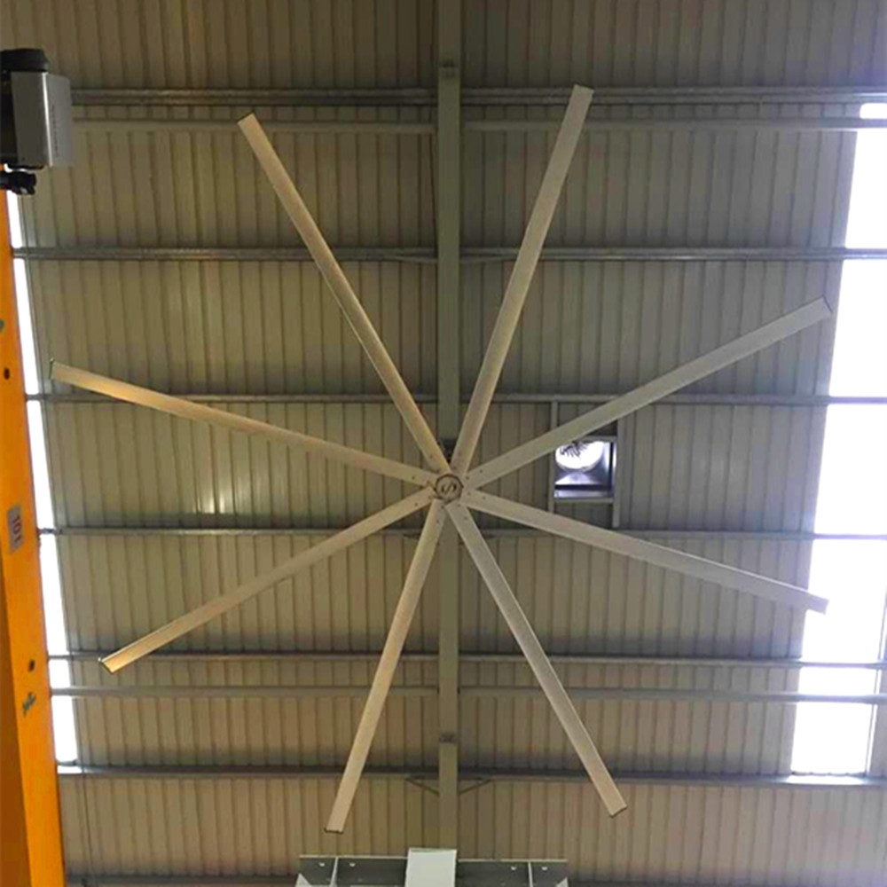 fans de techo en grandes cantidades del 18ft/fan de techo de poca velocidad del gigante industrial