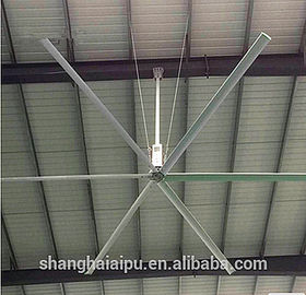 Diámetro grande fan de techo de 12 pies, fans de techo industriales del aire grande para los almacenes