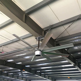 Ahorro de la energía sin cepillo de la fan de techo de la cuchilla de aluminio para los centros de distribución